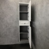 Comforty Шкаф пенал Феррара 40 подвесной белый