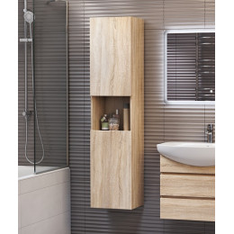 Vigo Шкаф пенал Wing 350 подвесной дуб сонома