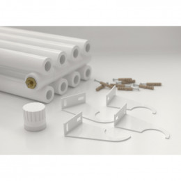 Отопительный радиатор Сунержа Эстет-00 EU50 12-0322-5008 50х36 8 секций белый