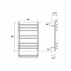 Полотенцесушитель водяной Point PN90156S П8 500x600 хром