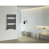 Полотенцесушитель водяной Boheme Venturo 720-B 80x55 черный