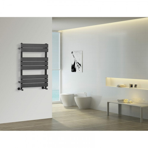 Полотенцесушитель водяной Boheme Venturo 720-B 80x55 черный