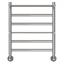 Полотенцесушитель водяной Point Артемида PN14156P П4 500x600 c двумя полками, хром