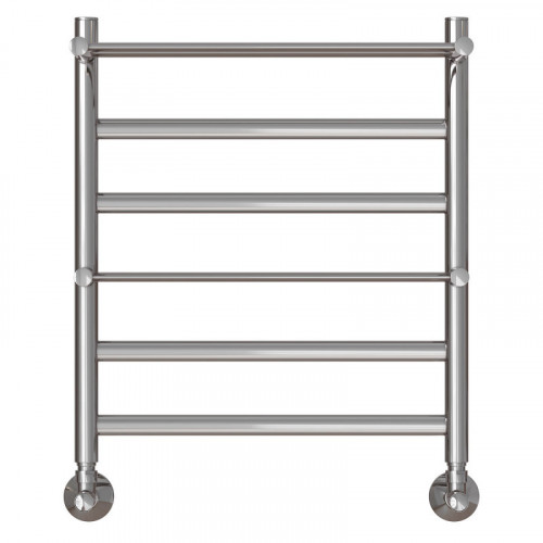 Полотенцесушитель водяной Point Артемида PN14156P П4 500x600 c двумя полками, хром