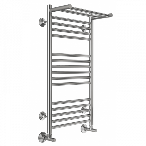 Водяной полотенцесушитель Terminus Аврора П16 400х800 с полкой