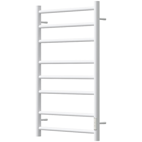 Полотенцесушитель электрический Point PN10848W П8 400x800 диммер справа белый