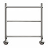 Полотенцесушитель водяной Point PN04155P П2 500x500 хром