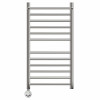 Полотенцесушитель электрический Point PN10158SPE П11 500x800 с полкой левый/правый хром