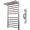 Полотенцесушитель электрический Point PN10158SPE П11 500x800 с полкой левый/правый хром