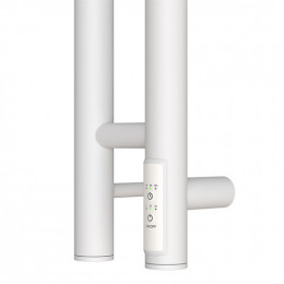 Полотенцесушитель электрический Point PN12812W (1200х80 мм, белый, диммер справа)