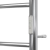 Полотенцесушитель электрический Point PN04846P П3 400x600 хром