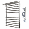 Полотенцесушитель электрический Point PN09158SPE П11 500x800 с полкой левый/правый хром