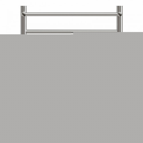 Полотенцесушитель электрический Point PN10156PE П5 500x600 с полкой левый/правый хром