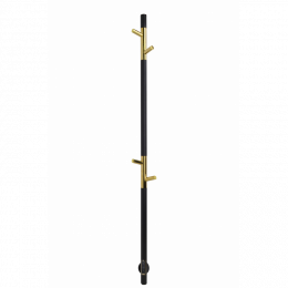 Полотенцесушитель электрический Vincea VTD-1DB1E 15х140 черный/золото