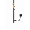 Полотенцесушитель электрический Vincea VTD-1DB1E 15х140 черный/золото