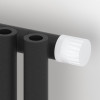 Отопительный радиатор Сунержа Эстет-0 EU50 15-0321-1203 120х13.5 R темный титан муар