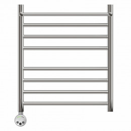 Полотенцесушитель электрический Point PN10156SPE П7 500x600 с полкой левый/правый хром