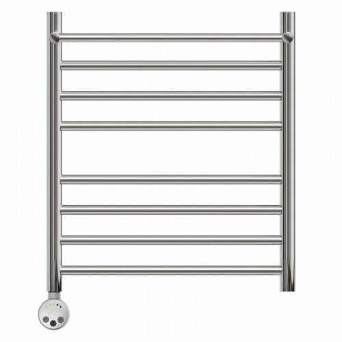 Полотенцесушитель электрический Point PN10156SPE П7 500x600 с полкой левый/правый хром