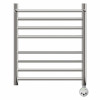 Полотенцесушитель электрический Point PN10156SPE П7 500x600 с полкой левый/правый хром