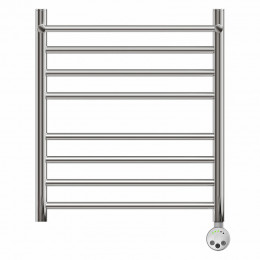 Полотенцесушитель электрический Point PN10156SPE П7 500x600 с полкой левый/правый хром