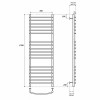 Полотенцесушитель электрический Point PN05152SE П18 500x1200 левый/правый хром