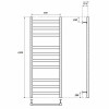 Полотенцесушитель водяной Point PN83150 П10 500x1000 хром