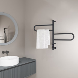 Электрический полотенцесушитель Vincea VTD-1R1CGE 44x60 графит