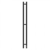 Полотенцесушитель электрический Point PN12812B (1200х80 мм, черный, диммер справа)