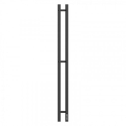Полотенцесушитель электрический Point PN13812B (1200х80 мм, черный, диммер справа)
