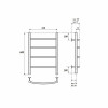 Полотенцесушитель водяной Point PN04156 П4 500x600 хром
