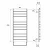 Полотенцесушитель водяной Point PN09150 П10 500x1000 хром