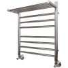 Полотенцесушитель водяной Point PN10156SP П7 500x600 с полкой хром