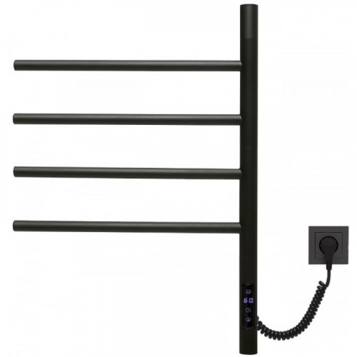 Электрический полотенцесушитель Vincea VTD-1S1CBE 43x60 черный