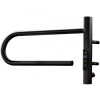 Электрический полотенцесушитель Vincea VTD-1P1BE 39x25 черный