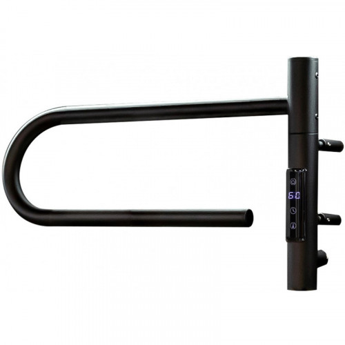 Электрический полотенцесушитель Vincea VTD-1P1BE 39x25 черный