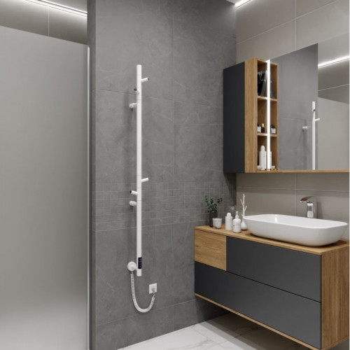 Электрический полотенцесушитель Vincea VTD-1DWE 15х140 белый
