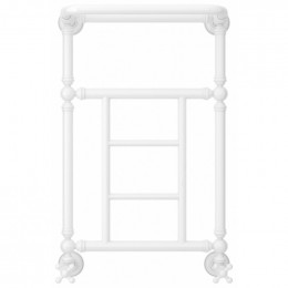 Водяной полотенцесушитель Сунержа Ренессанс 1452 12-0282-6640 66х40 белый