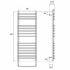 Полотенцесушитель водяной Point PN09150S П15 500x1000 хром