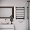 Электрический полотенцесушитель Aringa Киото AR03005BL 80x50 черный