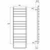 Полотенцесушитель водяной Point PN09152 П12 500x1200 хром