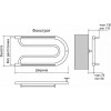 Водяной полотенцесушитель Terminus Фокстрот 320*700
