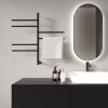 Электрический полотенцесушитель Vincea VTD-1S2CBE 43x80 черный