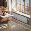 Биметаллический радиатор Royal Thermo PianoForte 200 Silver Satin VDR/16 секций с нижним подключением