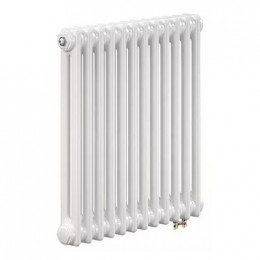 Трубчатый радиатор Zehnder Charleston Completto 2056/12 секций, нижнее подключение V001, 1/2", RAL 9016 (белый)