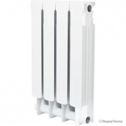 Радиатор биметаллический Stout Space 500 4 секции боковое подключение