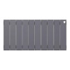 Биметаллический радиатор Royal Thermo PianoForte 300 Silver Satin 10 секций