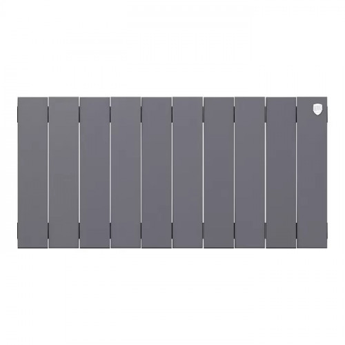 Биметаллический радиатор Royal Thermo PianoForte 300 Silver Satin 10 секций