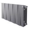 Биметаллический радиатор Royal Thermo PianoForte 300 Silver Satin 10 секций