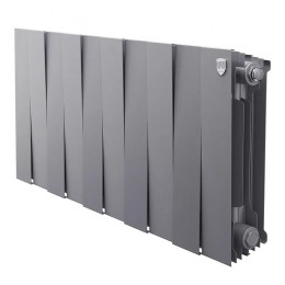 Биметаллический радиатор Royal Thermo PianoForte 300 Silver Satin 10 секций