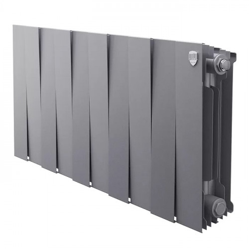 Биметаллический радиатор Royal Thermo PianoForte 300 Silver Satin 10 секций